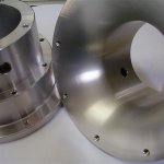 Machined alloy part